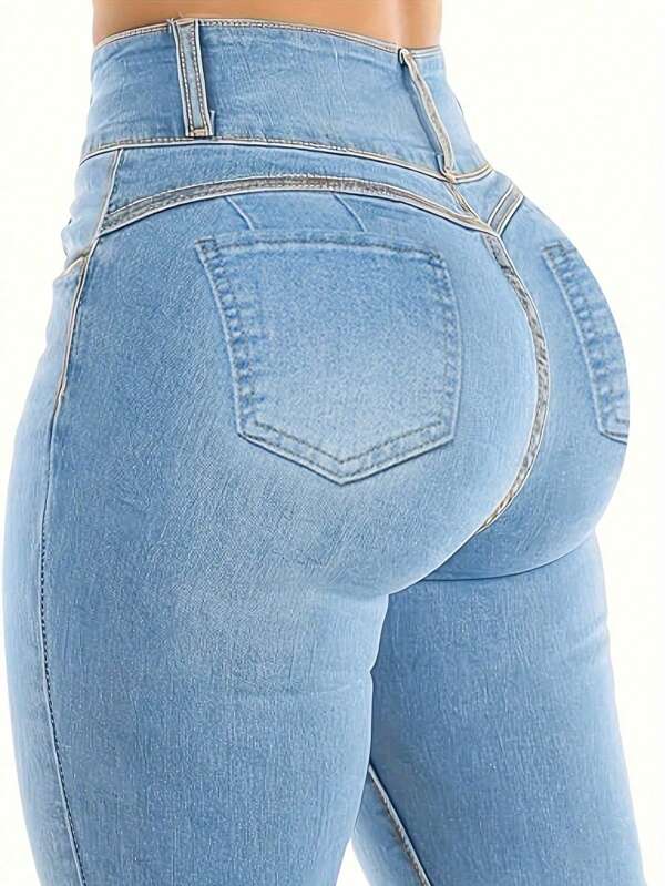 Women's Hip-Lifting Jeans, High-Stretch Leggings, Fashionable And Elegant, Suitable For Dating, Commuting, Leisure Travel, Halloween