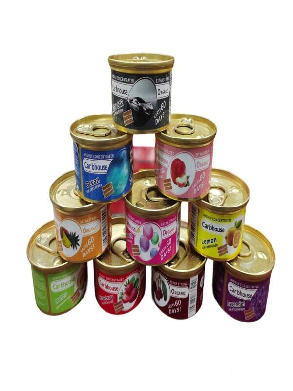 Car Air Freshener, Automotive Supplies Wooden Block Can, Coffee Scent Long - Lasting Release, New Car Odor Eliminator, Fiber Material Air Purifier, Special For Removing Odors In Cars, Car Fragrance Decoration, Also For Home And Bedroom, Internet Celebrity Same Style, Premium Notes, Long - Lasting Scent