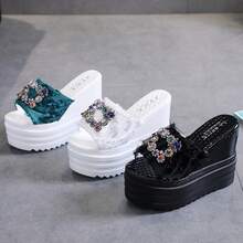 Women Platforms & Wedge Sandals - Black - View 2