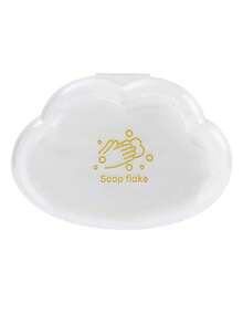 1盒50入組便攜一次性洗手肥皂膜,雲朵有圖案的肥皂殼套,肥皂床單,包裝肥皂床單 - 白色 - 查看 12