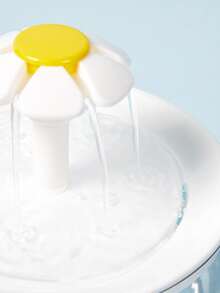 PETSIN 1500ml/1,5 litros/0,4 Galão Transparente Fonte de Água para Animais de Estimação, Fonte de Água Autossuficiente para Gatos, Fonte de Água para Gatos com Cabo de Alimentação USB para Uso Interno