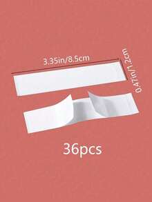 36pcs Solid Seamless Anti Leak Safey Double Sided Waterproof Sticker, Women's Lingerie & Underwear Accessories