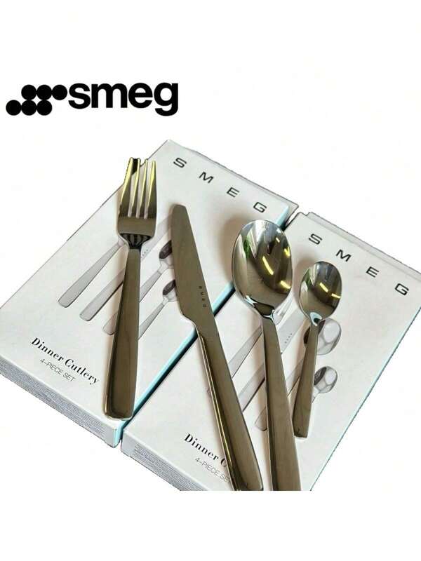 Ensemble de couteaux pour aliments occidentaux Maison Acier inoxydable 316 Couteau à steak et fourchette européens de haute qualité Argent Ensemble de 4 pièces