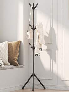1pc Simple Household Land Living Room Tree Branch Coat Rack Multifunctional Floor Bedroom Clothes Hanger Clothes Drying Rack Clothes Rack