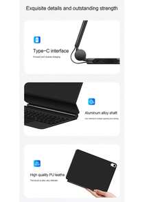Étui clavier magique compatible avec iPad 10e génération 10,9 pouces 2022 2020 Housse de clavier intelligent Folio pour tablette A2757 A2696 A2777 A3162 Rétroéclairage magnétique Trackpad avec support - Noir - Voir 12