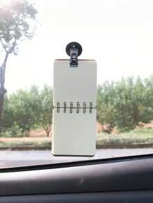 Clip universali in plastica per finestrini d'auto con ventosa - Clip multifunzione nere per parasole, tende, asciugamani, biglietti da visita e documenti, supporti rimovibili, facile installazione e rimozione, ideali per organizzare gli elementi essenziali dell'auto, Morsetto con ventosa per vetro auto