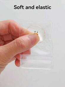 10 件透明柔软玩具，带柔软可爱迷你鼻子，卡通减压球，挤压玩具，柔软腻子手感，适合女孩和儿童