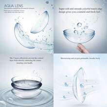 1 副棕色镜片隐形眼镜，年度一次性美瞳，韩国镜片，适合日常约会或节日，舒适自然的镜片万圣节服装角色扮演 - 深棕色138 - 查看 4