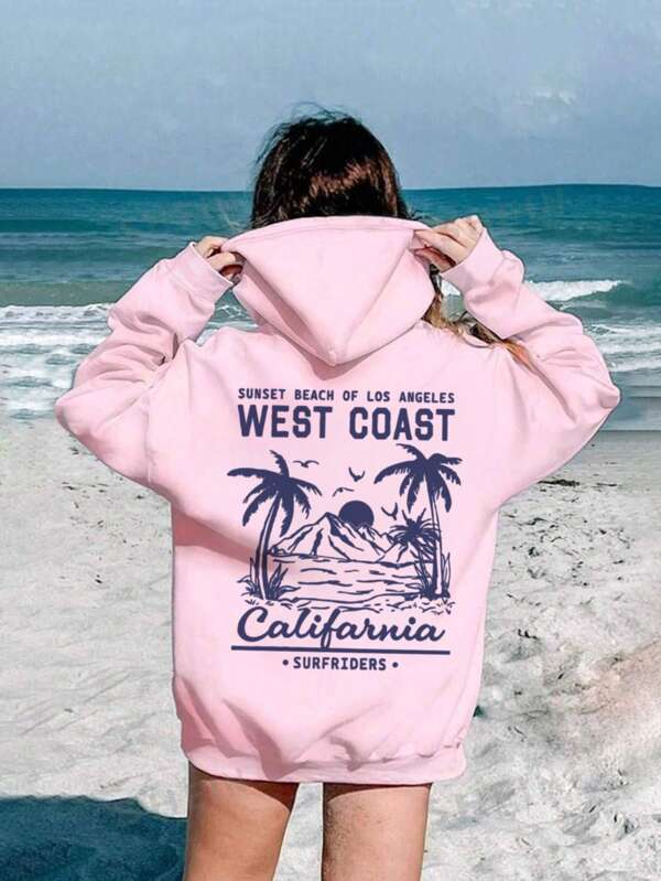 A Casual Printed Hoodie For Girls And Children, Hooded Sweatshirt For Autumn And Winter Students, Long Sleeved With Plush And Thick Top - A Fun Hoodie For Little Adventurers, Ready For Outdoor Fun! Hoodies Tween Girl Clothes Tween Girl Clothes Girls