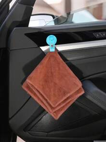 Clip universali in plastica per finestrini d'auto con ventosa - Clip multifunzione nere per parasole, tende, asciugamani, biglietti da visita e documenti, supporti rimovibili, facile installazione e rimozione, ideali per organizzare gli elementi essenziali dell'auto, Morsetto con ventosa per vetro auto