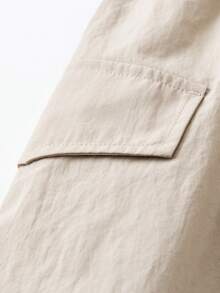 mini bala Girls Outdoor Cargo Skirt 2025 Fall Mom & Daughter Matching - Camel - View 7