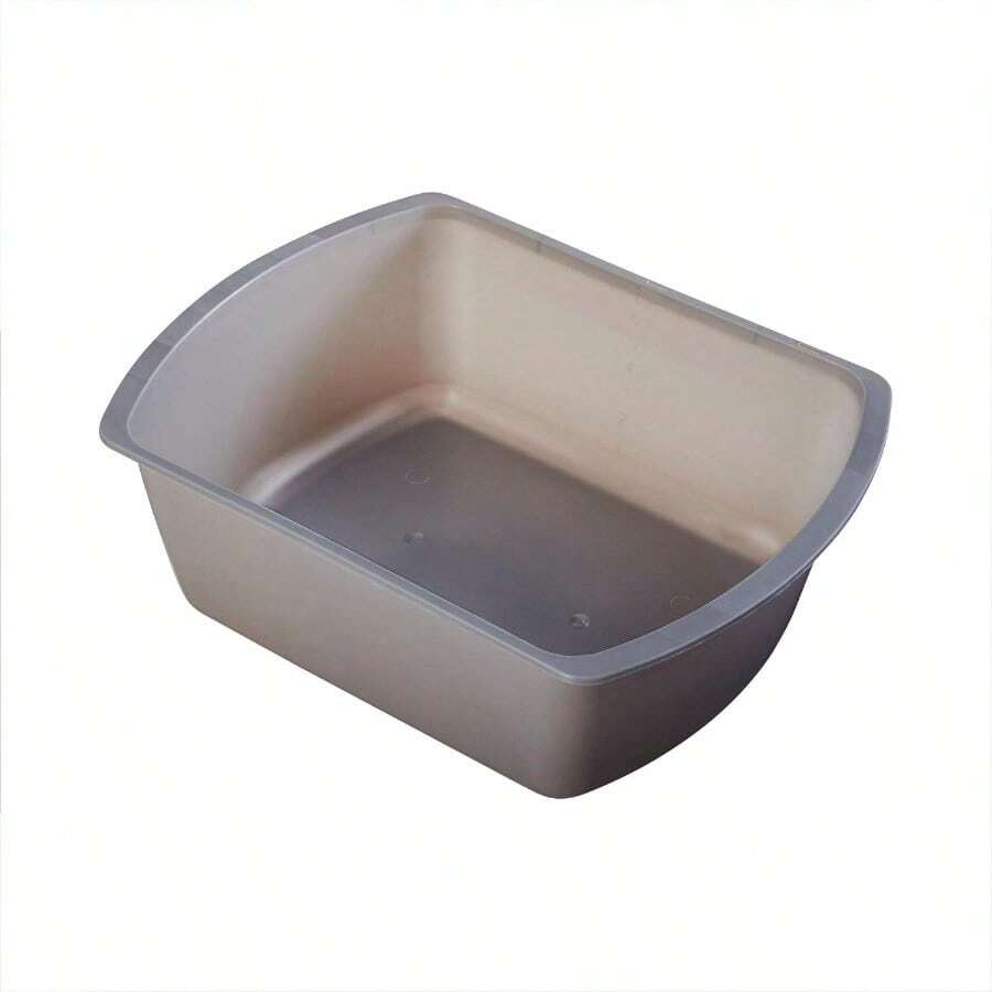 NEWMcKesson Wash Basin Plastic Rectangle 7 Qt 1 Count7.3 - Graphite - View 1