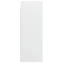 Küchenmöbel Wandschrank Weiß 69,5x32,5x90 cm moderne Anrichte Vielfältige Verwendungsmöglichkeiten, Esszimmer/Küche - Bianco - Visualizzare 5