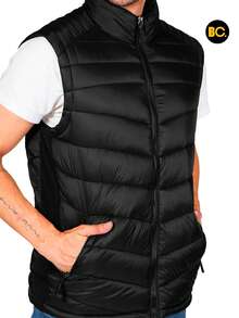 Big City Men Winter Coats - Black - View 5