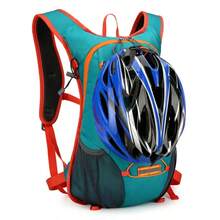 男女通用多功能大容量运动骑行包，背包可挂在骑行头盔上，户外登山行李袋，轻便防水徒步包，适合旅行露营、骑行运动使用