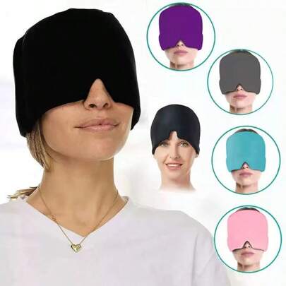 Ice Pack Headgear Can Be Reused For Headaches, Eye Fatigue, Physical Cooling, And Cold Compress Cap. It Is A Must-Have For Summer Coolness