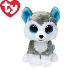 TY Plush Doll, Ty Beanie Boos Lillibelle Pink Kitten, Blue Glitter Eyes, Soft & Plush Stuffed Animal, Original 6 Inch, Christmas Gift - Multicolor - View 5