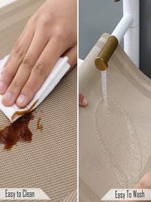 2/6/12件套多色简约条纹编织PVC餐垫，可水洗，易清洁，可擦拭，防滑，耐热，节日婚礼派对餐桌装饰