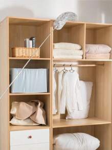 1 件吊扇除尘器带延长杆、清洁刷、家用天花板除尘器、可拆卸和可清洗超细纤维吊扇除尘器，适用于厨房、客厅、卧室、走廊