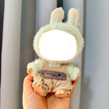 1 pieza Accesorio de ropa] Llavero con colgador de ropa, tirantes de peto lindos