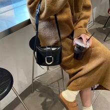 Women Crossbody - 深棕色 - 查看 4