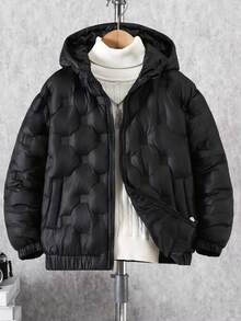 Tween Boys' Outdoor Casual Padded Wind & Cold Proof Jacket