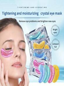 1pc/2pcs Reusable Gel Ice Eye Mask, Cold Hot Compress Eye Mask, Gel Ice Pack Eye Mask, Relieve Fatigue, Eye-Specific Ice Pack, Salon Fatigue Relief Sleep Blackout Ice Eye Mask, Gift For Friends, Gift For Women - Multicolor - View 8