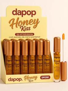 Dapop Honey Kiss Lip Oil – Hydration, Natural Shine And Smooth Effect On Lips - MEL - 查看 3