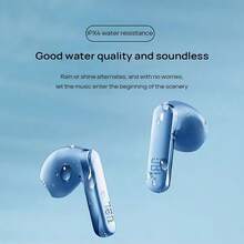 JBL ‌T280TWS X3 Gaming Bluetooth Headset 40ms Ultra-Low Latency Team Voice Chat Magical Device Intelligent Noise Reduction Anti-Dropping For Sports 3D Stereo Gaming Headset Universal For Mobile Phones And Computers Black - Black - View 4