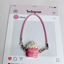 1pc (Excluding Dolls): New Dollhouse Mini Model Popcorn Tree Accessory Bag Doll Pendant Canvas Popcorn Pendant Halloween Gift Christmas Gift