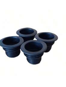 4 piezas de anillos de sellado de tuberías de drenaje de plástico flexible, adecuados para lavadoras, cocinas y baños - sin necesidad de electricidad, artículo esencial para volver a la escuela - multicolor - Ver 15