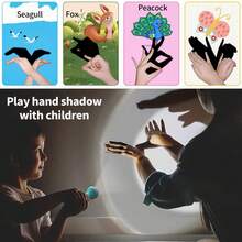 1 个手电筒 32 种图案 4 张卡片，儿童投影手电筒，益智玩具动物恐龙车辆空间趣味认知睡前教育（部分配件颜色随机），婴儿>玩具，恐龙卡片，手电筒玩具，健达玩具，游戏婴儿，新生儿玩具 - 彩色 - 查看 9