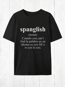 Men T-Shirts - 黑色 - 查看 5