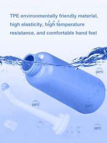 500ml Capacity Mini Handheld Bidet Sprayer, Portable Travel Bidet, Intimate Hygiene Cleansing Device - Multicolor - View 4