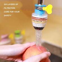AIBIYING 3PCS Faucet Water Filter For Kitchen Sink, Activated Carbon Purifier Replacement, Easy To Install, Durable Clean Water Cartridge, Home And Office Tap Water Filter For  And Healthy Drinking - Color - View 5