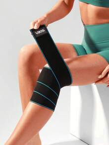 VBOSI 1pc Adjustable Compression Knee Sleeve - Suitable For Squats, Weightlifting And Daily Use - Unisex Fitness Knee Support, Great Gift - Multicolor - View 9