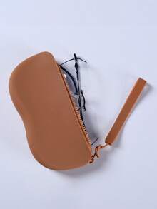 1 Pieza de Estuche de Gafas de Silicona, Gafas de Sol, Sol, Caja de Almacenamiento de Varios Tipos de Gafas, Bolsa de Almacenamiento de Viaje, Bolsa de Almacenamiento Multiusos a Prueba de Polvo, Portátil y Conveniente para Llevar Estuche de Gafas de Silicona, Adecuado para el Hogar, Viajes, Transporte. Artículos Esenciales de Viaje Accesorios de Viaje Bolsa de Viaje Vacaciones Regreso a la Escuela Cosas de la Escuela Gafas de Sol Mujeres