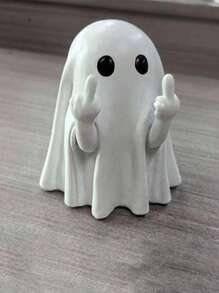 Süße weiße Geister & schwarze Geister Party Dekorationen, Schreibtisch Dekoration, geeignet für Halloween, Partys und Feiertags-Dekorationen Heim-Dekoration Halloween Dekoration Raum Dekoration Herbst Dekoration