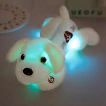 Glow-In-The-Dark Plush Dog Toy - Cute Glowing Puppy Designed For Children, Huggable Companion With Soft Illuminating Function, Suitable As Birthday/Christmas Gift For Boys And Girls