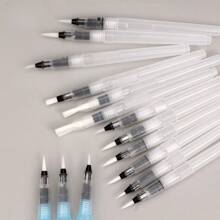 3/6 stuks aquarelpenselen, nylon punt, wateroplosbare kalligrafie oefenpennen voor reisverslagen, kunstcadeaus aquarel, waterpen, verfkwasten, kalligrafiepenseel, verfmarker, kunstsets voor kinderen, aquarelpen, verf voor kinderen, terug naar school