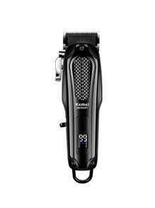 Kemei 科美电动剃须刀 KM-1102 往复式双网剃须刀 强劲动力 USB 充电 便携 节日情人节礼物 科美 Km-Pg1071 专业理发器 显示屏电动无绳强力理发器 - 黑色 - 查看 12