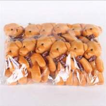 5pcs Teddy Bear Plush Toys, Cute Cartoon Style Stuffed Animals Soft Decorative Pillows, Great For Adults, Youth, Students, Boys, Girls, Birthday, Holiday Gifts - Multicolor - View 11