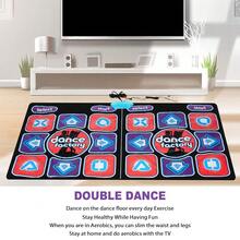 Dancing Pad Non-Slip Dance Mat Cushion Game Yoga Fitness Blanket For TV Home GYM Non-Slip Double Dance Mat Cushion Game Yoga Fitness Blanket - Multicolor - View 4