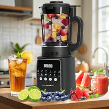 Blender For Smoothies, 50 Oz Countertop Blender With Milkshake, Juice, Crush Ice And Pulse, 1200W Peak Watts, PowerCrush Food Processor With Self-Cleaning, Stainless Steel Blade, Black - Xem 1