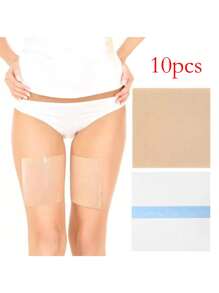 10 piezas Protectores de desgarro para el muslo de verano - Protector anti-rozamiento de piel transparente Anti, colocación versátil para múltiples áreas corporales