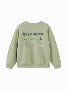 mini bala Soft Stretch Mini Magic Fiber® Family Matching Long Sleeve Sweatshirt