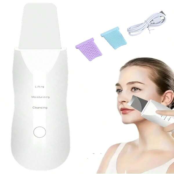 Limpiador Facial Ultrasónico Exfoliante Espinillas Belleza