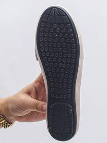 Mocassins casuais femininos plus size, novos sapatos baixos bege da moda, confortáveis para uso diário, trabalho, direção, mocassins versáteis com sola macia - Bege - Ver 7
