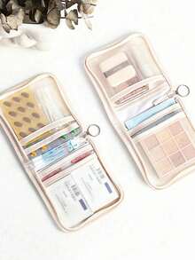 1 pieza Bolsa portátil de medicamentos, caja compacta de pastillas y botiquín de primeros auxilios, conveniente para viajar, adecuada para medicación diaria/al aire libre/de viaje, esencial para viajeros conscientes de la salud y frecuentes, bolsa de tela multifuncional para medicamentos, botiquín de primeros auxilios portátil, bolsa de medicamentos de viaje al aire libre, bolsa de almacenamiento de medicamentos de primeros auxilios para dormitorio (disponible en varios colores) Estuche de pastillas Contenedores de pastillas Bolsa de hospital Organizador de medicamentos Artículos esenciales de viaje Artículos esenciales de crucero Artículos esenciales de vacaciones - Multicolor - Ver 4