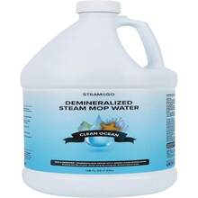 Steam &Amp; Go Demineralized Water - Multisurface Cleaner, PVC-Free Ready-To-Use For Mops &Amp; Floor Steamers - Ideal For Kitchen, Bathroom, &Amp; Home Surfaces - Clean Ocean Scent - 128 Fl Oz (1 Gal)